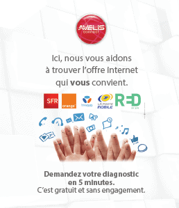 Avelis Connect 40 - Carte Sim prépayées Orange SFR ou Bouygues